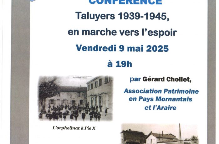 CONFÉRENCE TALUYERS 1939-1945