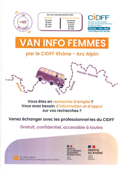 #EMPLOI Van Info Femmes