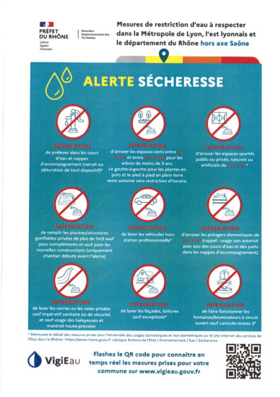 #ALERTE SECHERESSE