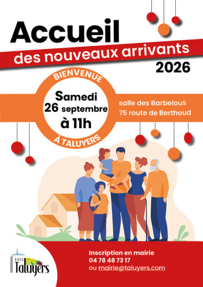 [VIE MUNICIPALE] Accueil des Nouveaux Arrivants